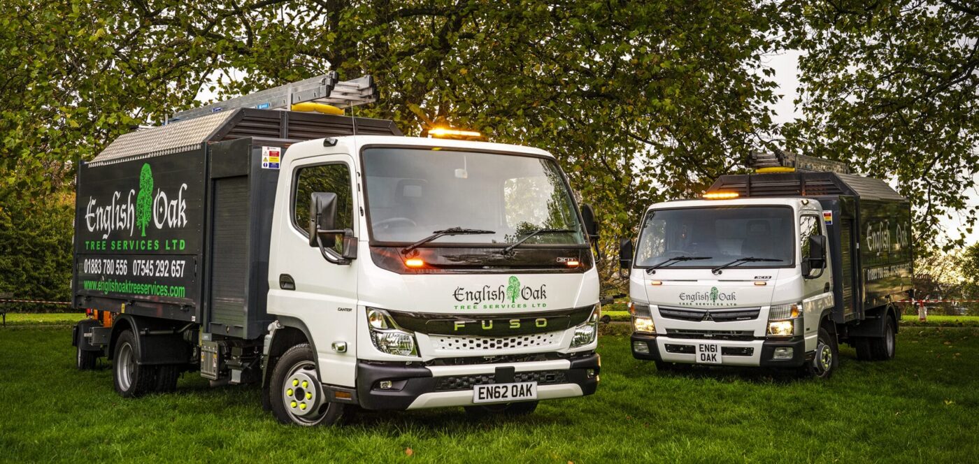 Husband-and-wife team Paul and Karen Taylor have twigged a simple truth – only one truck meets the needs of their Surrey-based arboricultural business, and that’s the FUSO Canter.
