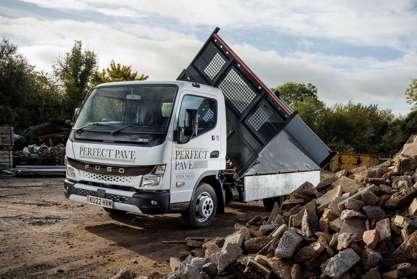 “A no-nonsense workhorse, that’s what we need and that’s what we get with the FUSO Canter.” So says Alex Howley, whose Somerset company Perfect Pave has just commissioned its first vehicle from the all-new Canter range.